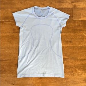 Lululemon Swiftly Tech Short Sleeve Light Blue